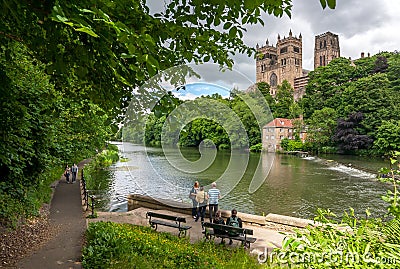 Durham Cathedral 1566 Editorial Stock Photo