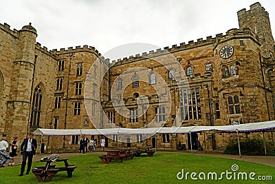 Durham Castle in Durham, England Editorial Stock Photo