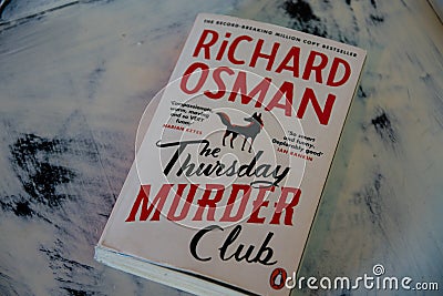 Durham, UK - 29th December 2022: Richard Osman 'The Thursday Murder Club', Editorial Stock Photo