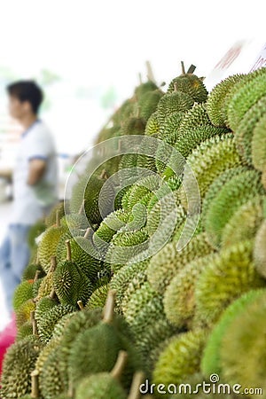 Durian fruit Stock Photo