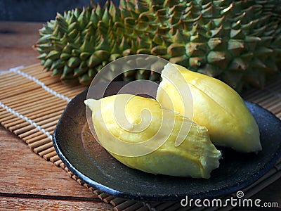 Durian, King of fruit Stock Photo