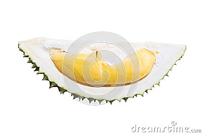 Durian king of fruits isolated Stock Photo