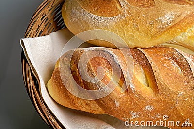 Durum wheat bred rolls Stock Photo