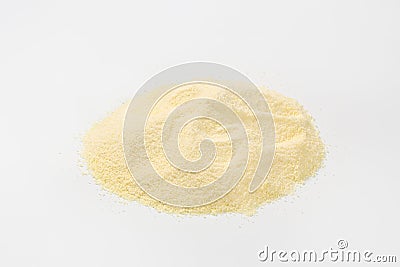 Durum wheat semolina flour Stock Photo