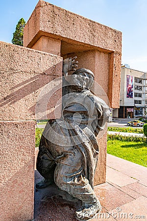 Dushanbe Ayni Square 77 Editorial Stock Photo