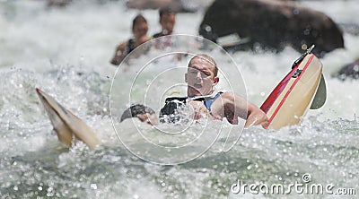 The Dusi Canoe Marathon South Africa Editorial Stock Photo