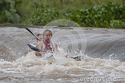 The Dusi Canoe Marathon South Africa Editorial Stock Photo