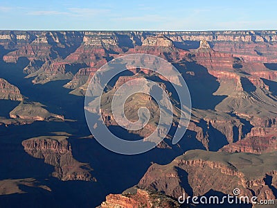 Dusk at Grand Canyon Stock Photo