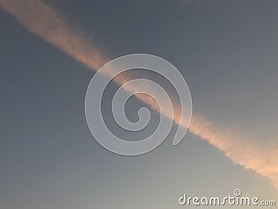 Dusk sky Stock Photo