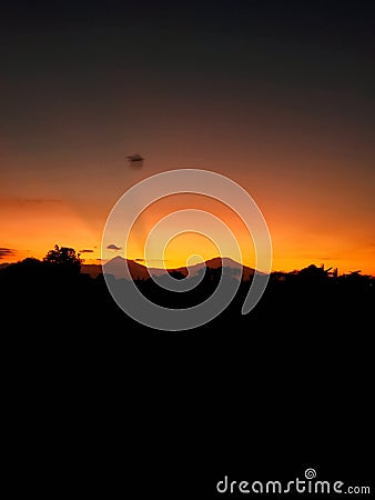 Dusk dusk, twilight, nightfall, candlelight, eventide, gloaming Stock Photo