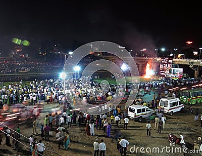 Dussehra Tradition Editorial Stock Photo