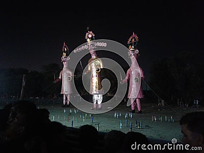 Dussehra Editorial Stock Photo