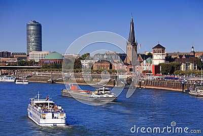 Dusseldorf city, Germany Stock Photo