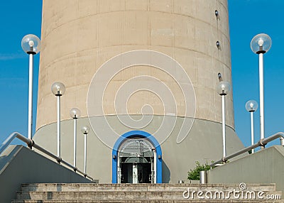 Dusseldorf Rhine tower Editorial Stock Photo