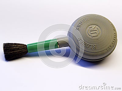 Dust brush Stock Photo