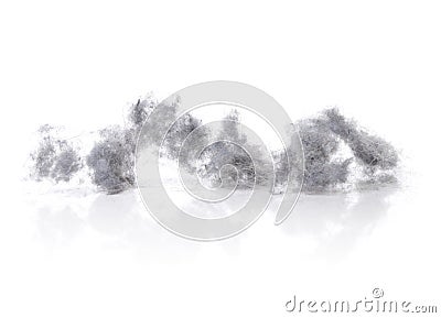 Dust bunnies Stock Photo