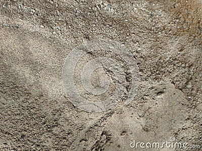 Dust from the kernal palm that has been processed into a palm kernal expeller Stock Photo