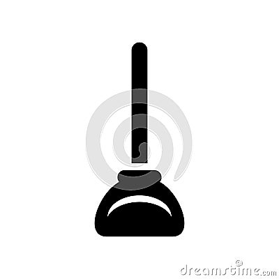 Dust pan icon. Trendy Dust pan logo concept on white background Vector Illustration