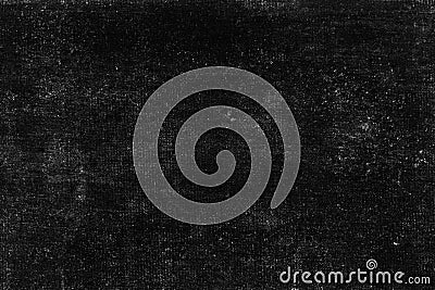 Dust and scratches design. Aged photo editor layer. Black grunge abstract background. Stock Photo