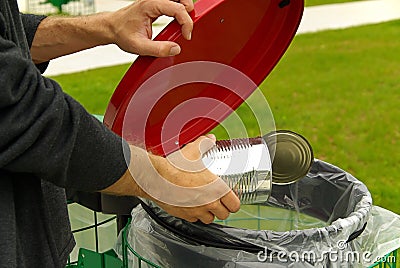 Dustbin 01 Stock Photo