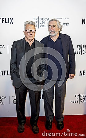 Dustin Hoffman Arrives at 2017 Tribeca Film Festival Editorial Stock Photo