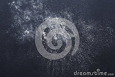 Dusty chalk textured abstract background, powder Stock Photo