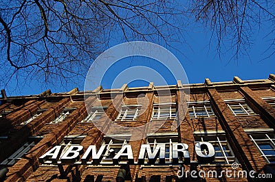 Dutch abn amro bank Editorial Stock Photo