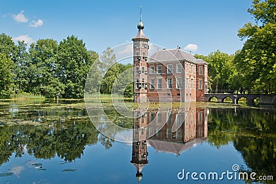 Dutch Castle Bouvigne in Breda, North Brabant Stock Photo