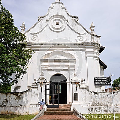 Dutch church galle Editorial Stock Photo