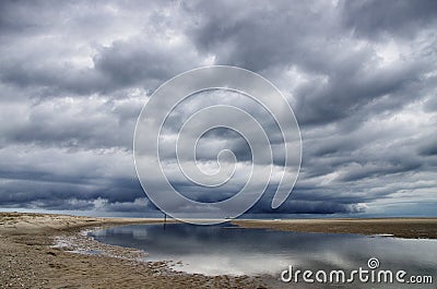 Dutch clouds Stock Photo