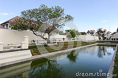 Dutch fortless of Vredebung at Yogyakarta Stock Photo