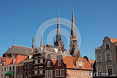 Dutch houses Stock Photo