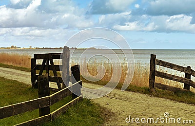 Dutch landscape Stock Photo