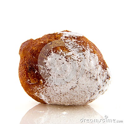 Dutch oliebol Stock Photo