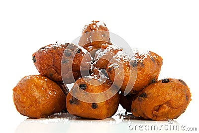 Dutch oliebol Stock Photo