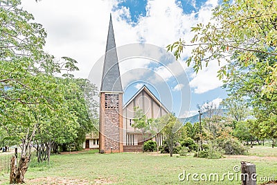 Dutch Reformed Church in Cookhouse Editorial Stock Photo