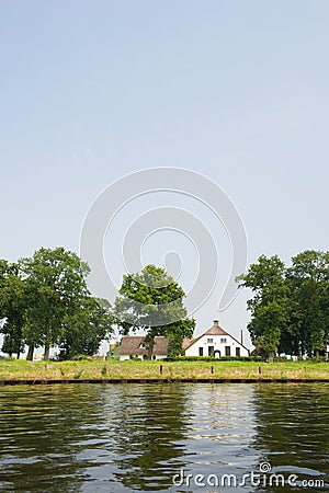 Dutch river Stock Photo