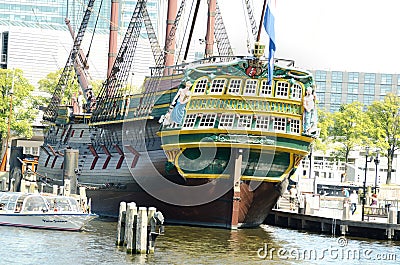 Dutch ship Editorial Stock Photo