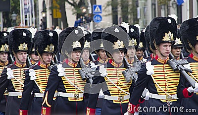 Dutch Soldiers Editorial Stock Photo