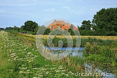 Dutch village Stock Photo