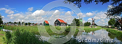 Dutch Village. Stock Photo