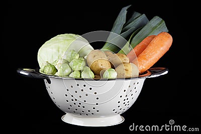Dutch Winter Vegetables Stock Photo