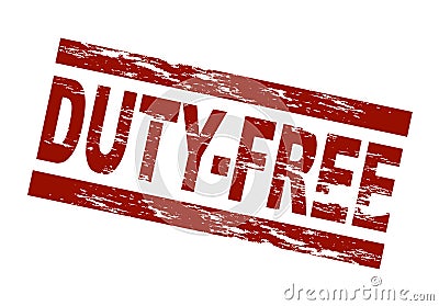 Duty-free Stock Photo