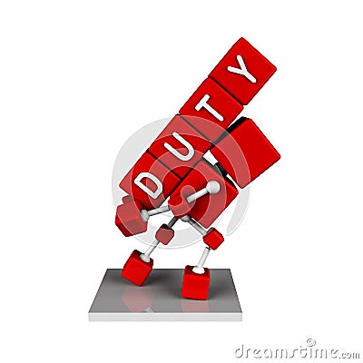 DUTY Stock Photo