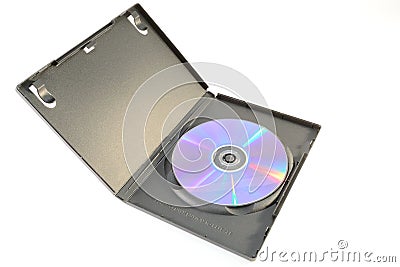 Dvd box Stock Photo