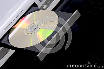 DVD Player Stock Photo