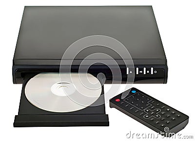 DVD player Stock Photo