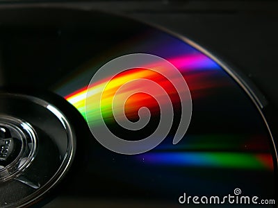 DVD ROM Stock Photo