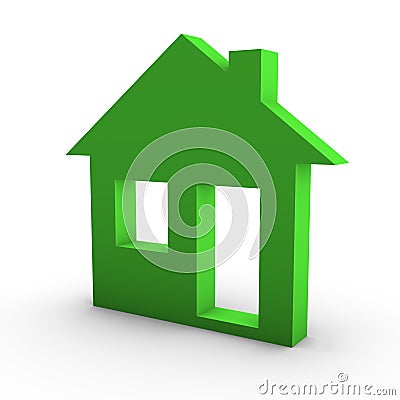 Dwelling house concept Stock Photo