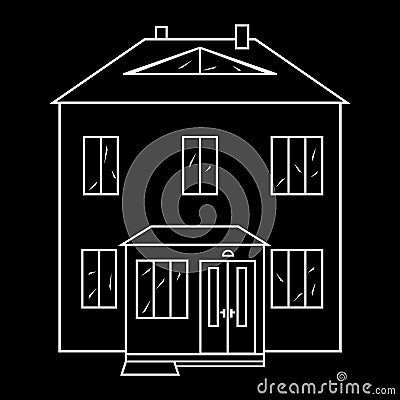 Dwelling house image Stock Photo